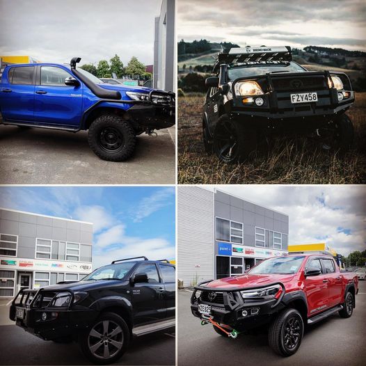 A Few Hilux’s we’ve had through the shop this past few weeks